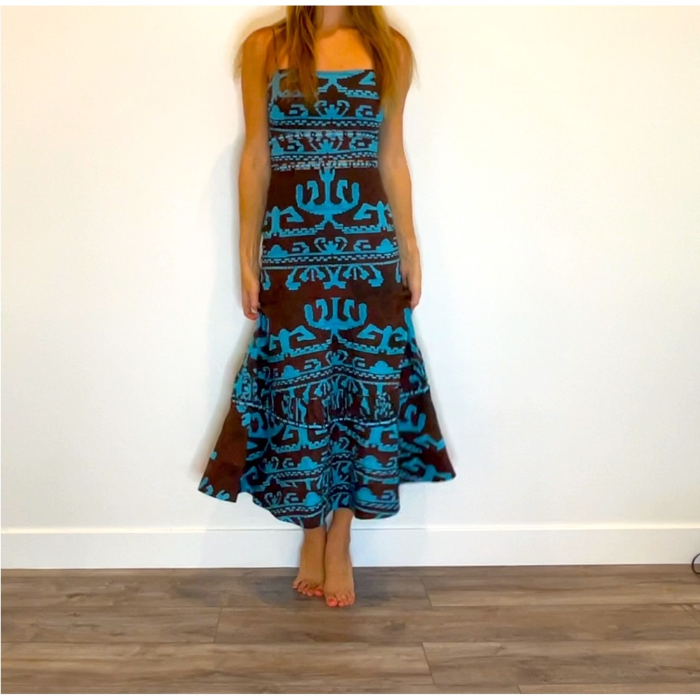 Alexis linen dress